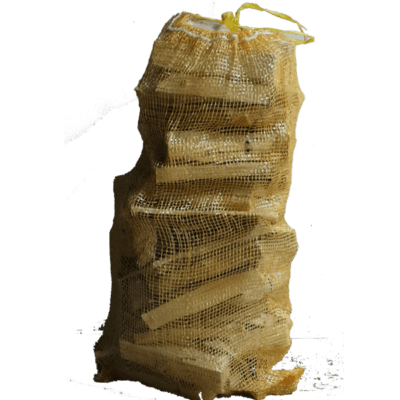 large bag of kindling for starting fires
